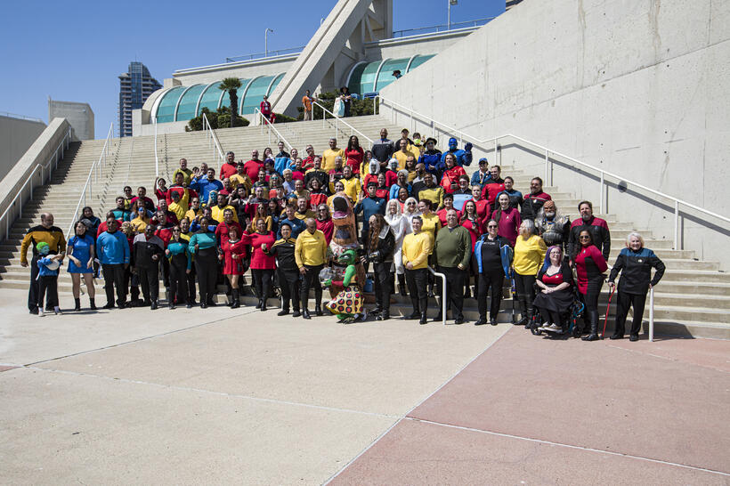 
	Star Trek cosplayers
