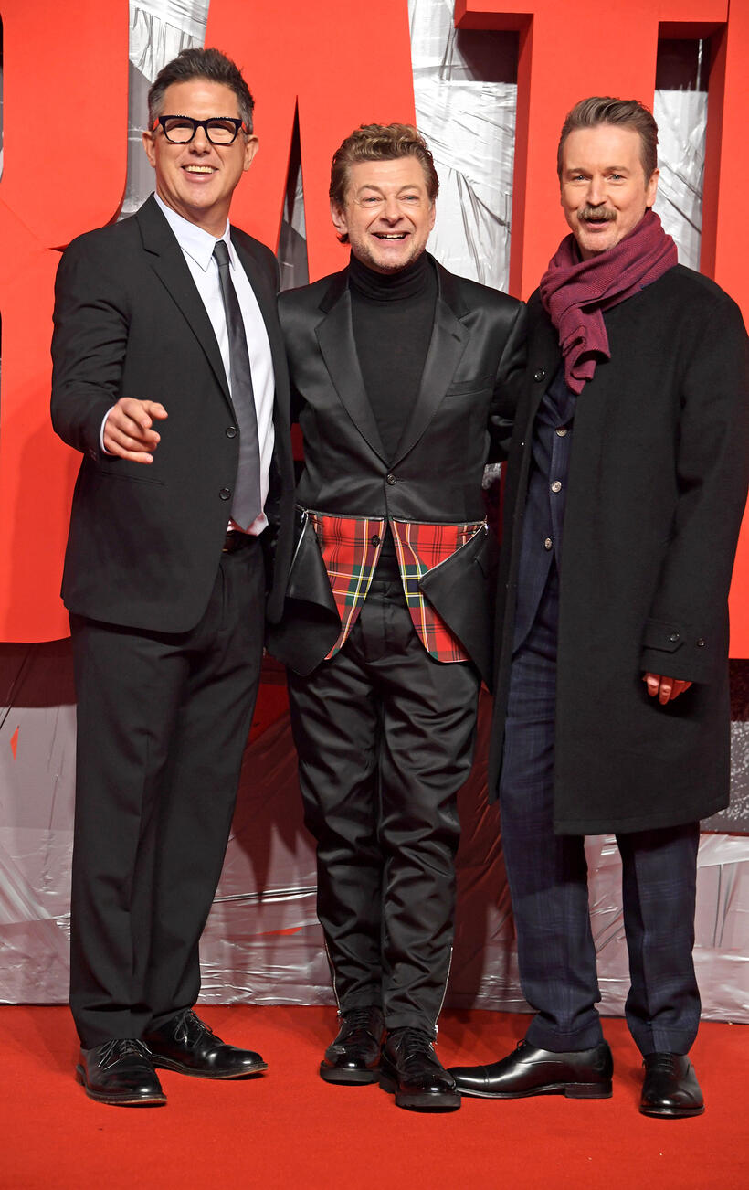 
	Dylan Clark, Andy Serkis and Matt Reeves
