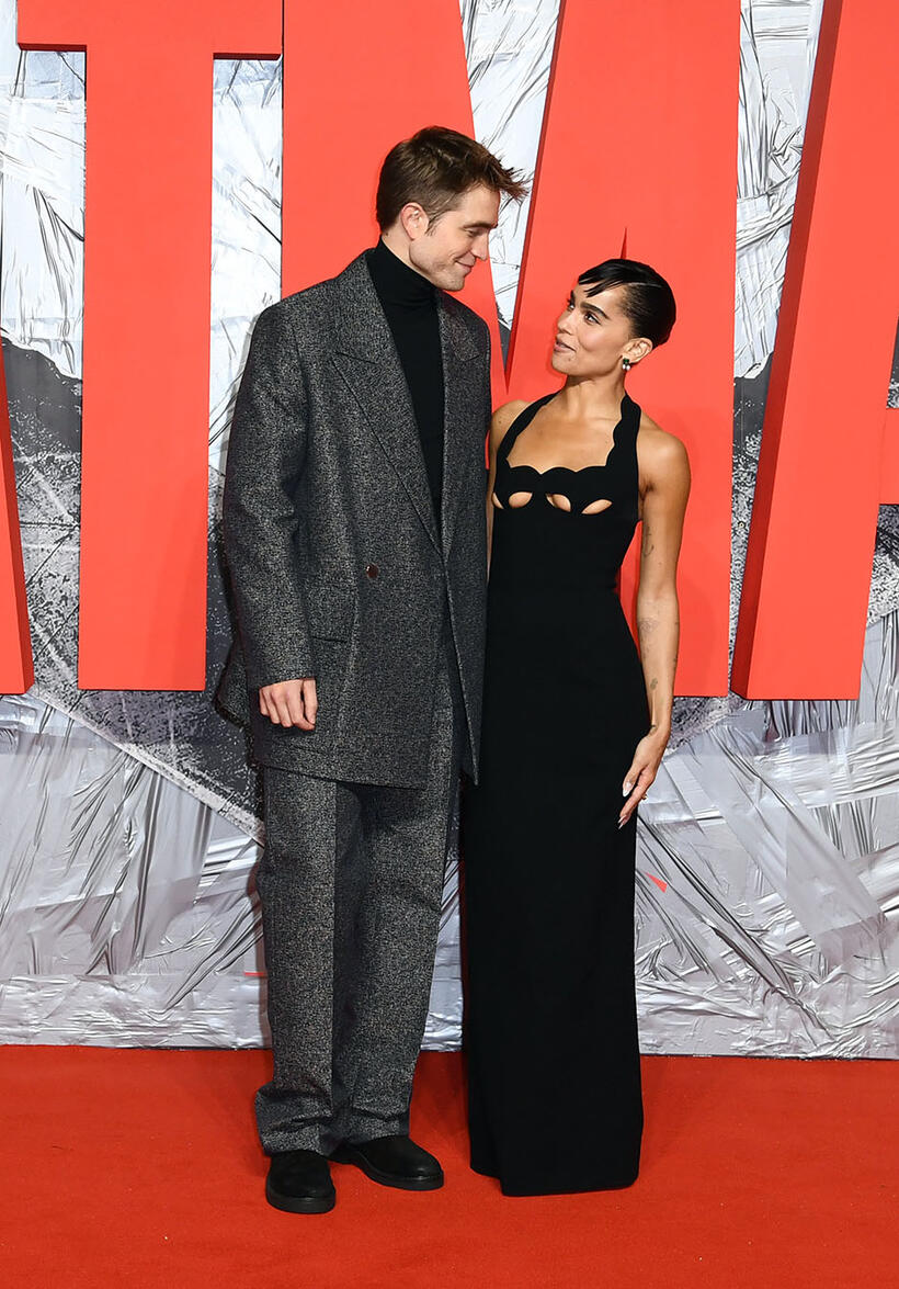 
	Robert Pattinson and&nbsp;Zo&euml;&nbsp;Kravitz
