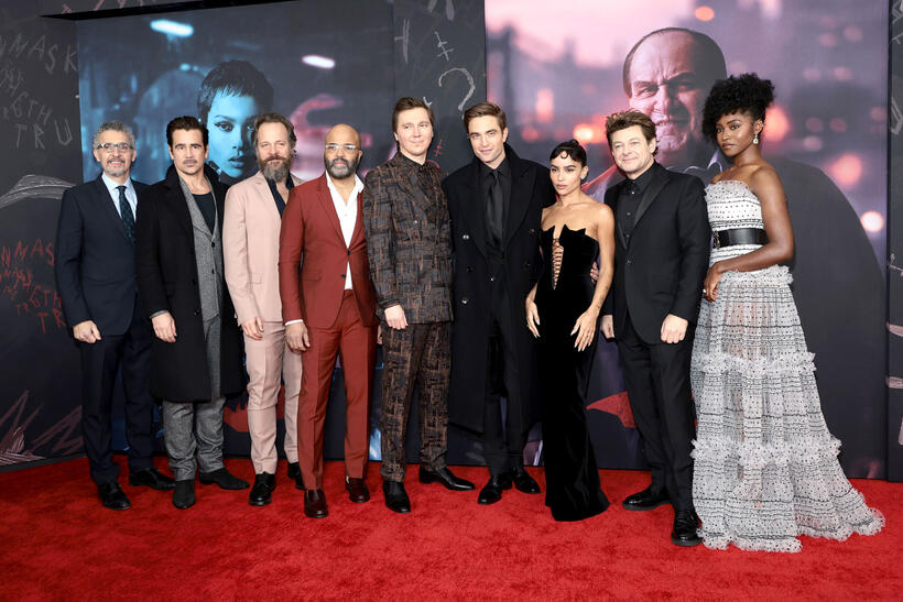 
	John Turturro, Colin Farrell, Peter Sarsgaard, Jeffrey Wright, Paul Dano, Robert Pattinson, Zoe Kravitz, Andy Serkis and Jayme Lawson
