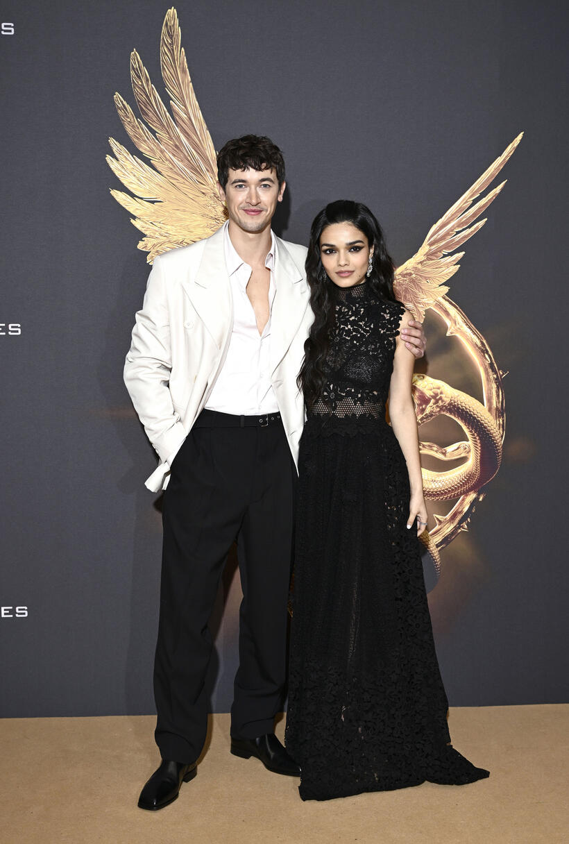 
	Tom Blyth and Rachel Zegler
