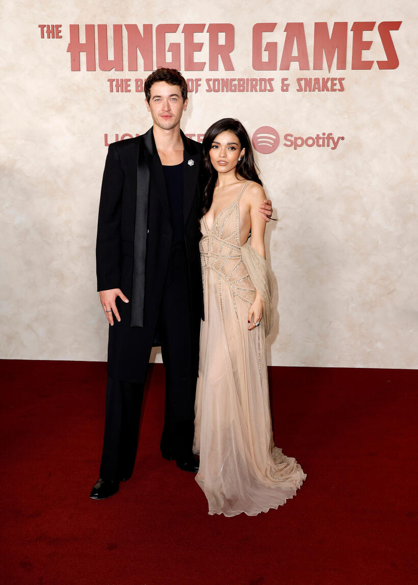 
	Tom Blyth and Rachel Zegler
