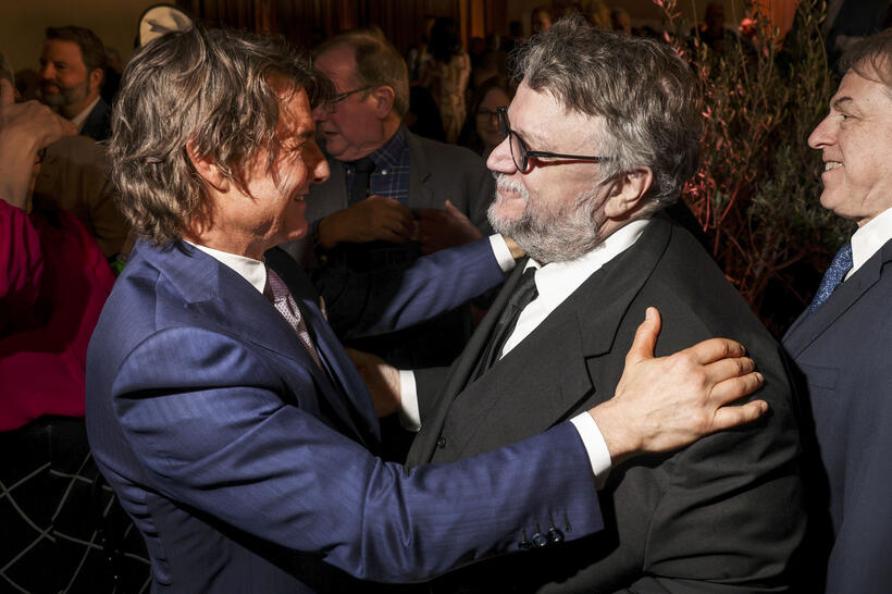 
	Tom Cruise and Guillermo del Toro
