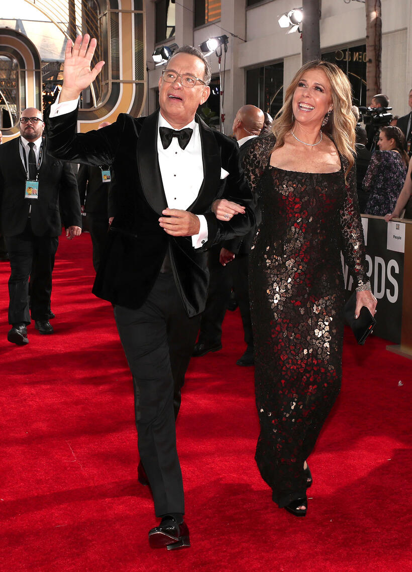 
	Tom Hanks and Rita Wilson
