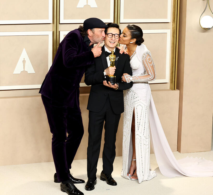 
	Troy Kotsur, Ke Huy Quan and Ariana DeBose
