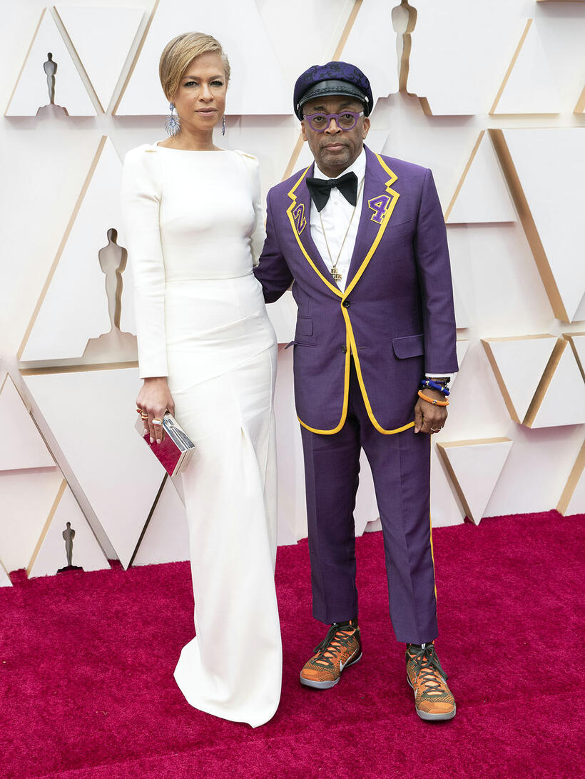 
	Tonya Lewis Lee and Spike Lee
