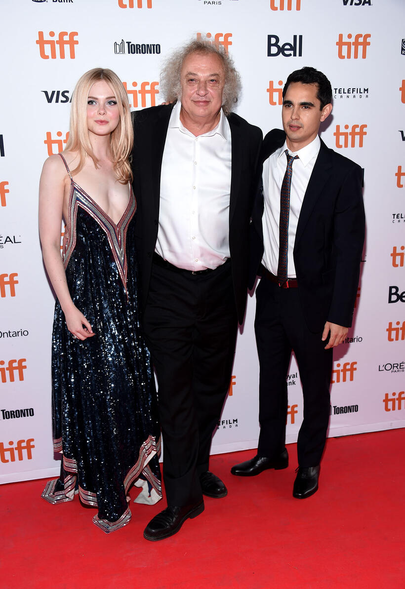 
	Elle Fanning, Zlatko Buric and Max Minghella
