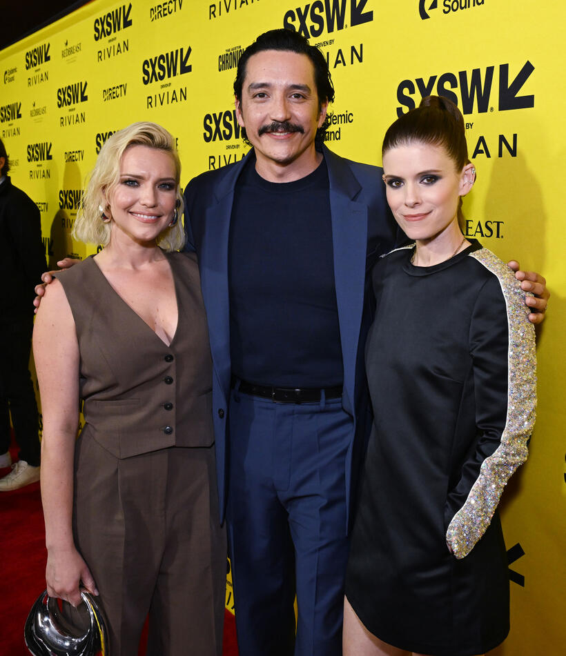 
	Jess Varley, Gabriel Luna and Kate Mara
