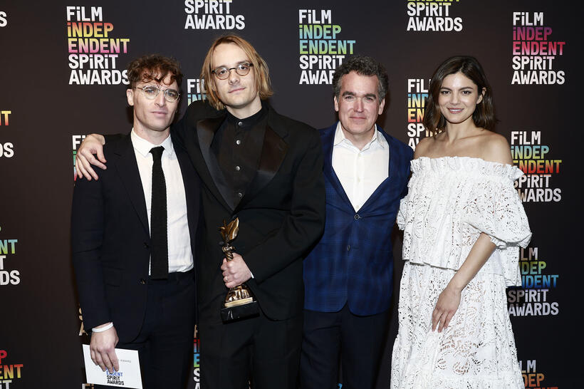 
	Ricky D'Ambrose, Graham Swon, Brian d'Arcy James and Monica Barbaro
