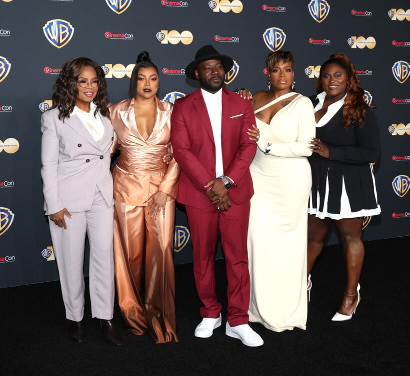 
	Oprah Winfrey, Taraji P. Henson, Blitz Bazawule, Fantasia Barrino and Danielle Brooks&nbsp;
