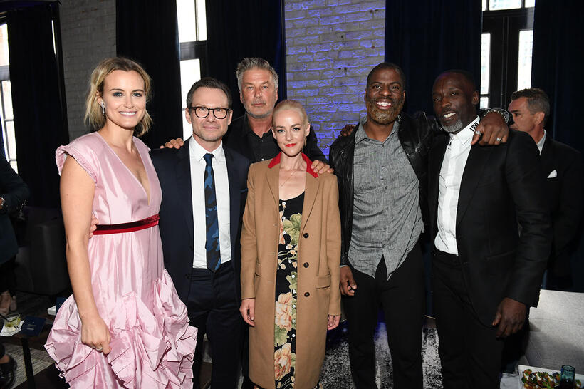 
	Taylor Schilling, Christian Slater, Alec Baldwin, Jena Malone, Che Smith and Michael Kenneth Williams
