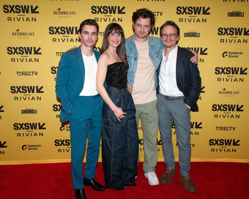 
	Dave Franco, Alison Brie, Michael Shanks and Damon Herriman
