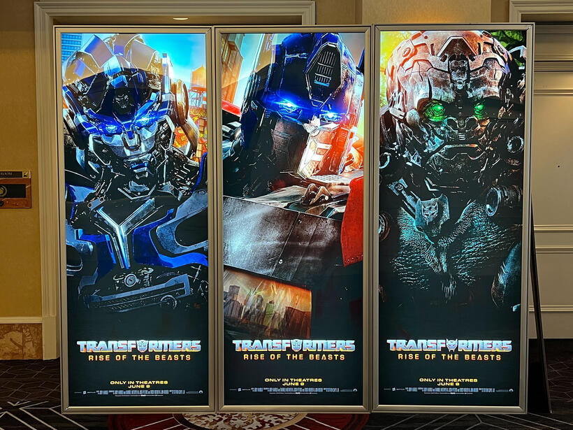 
	Transformers: Rise of the Beasts display
