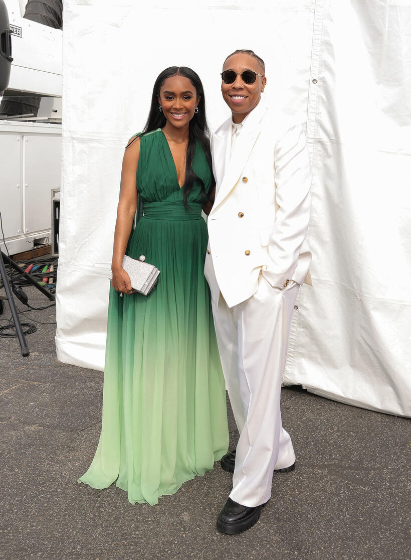 
	A.V. Rockwell and Lena Waithe
