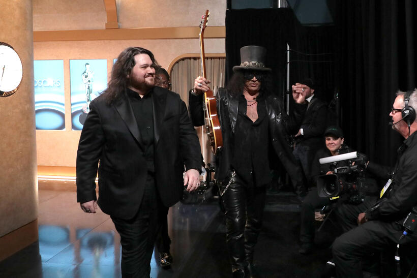 
	Wolfgang Van Halen and Slash

