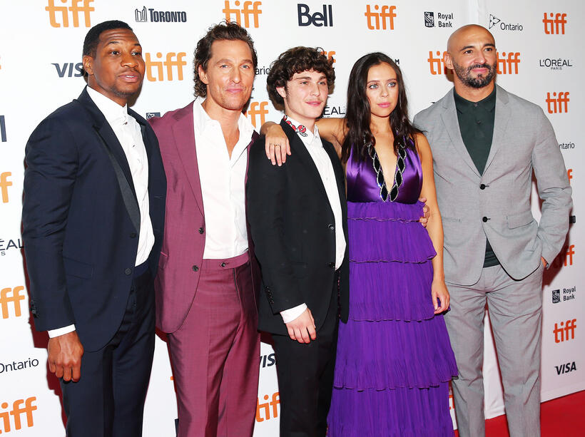 
	Jonathan Majors, Matthew McConaughey, Richie Merritt, Bel Powley and Yann Demange
