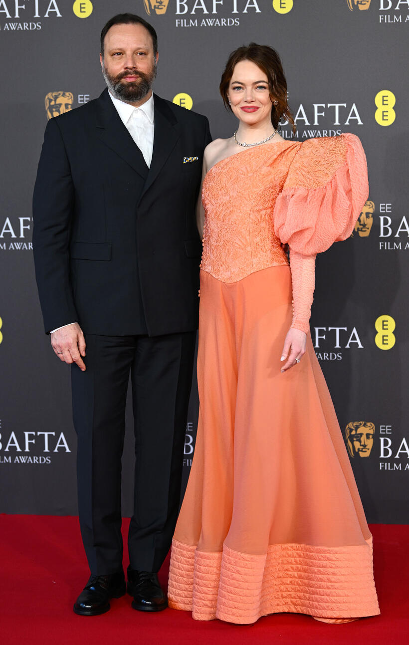 
	Yorgos Lanthimos and Emma Stone
