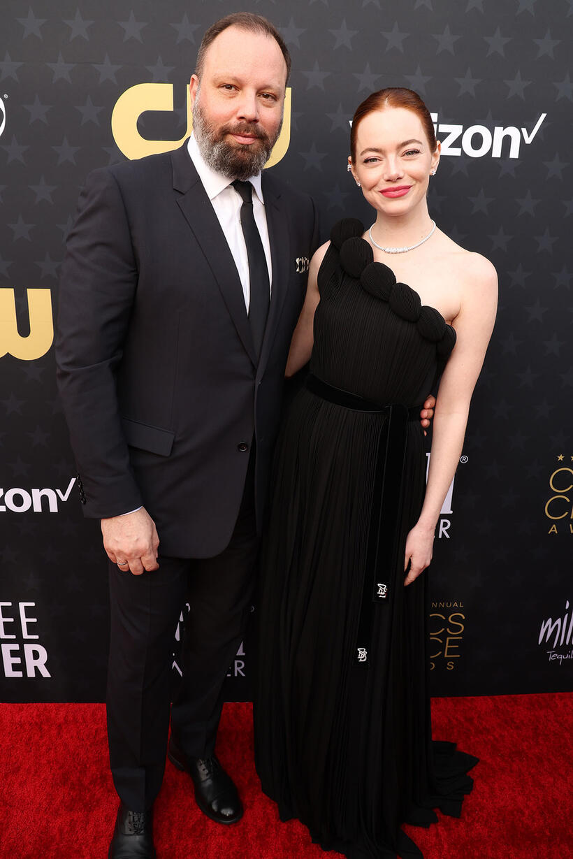 
	Yorgos Lanthimos and Emma Stone
