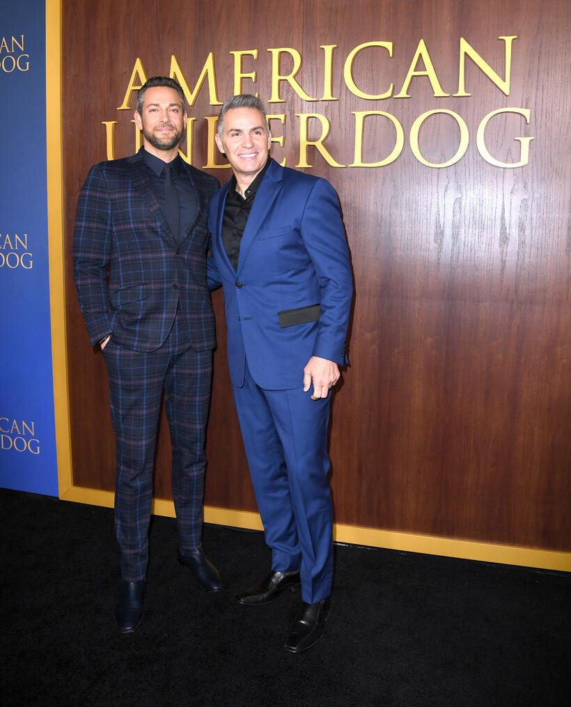 
	Zachary Levi and Kurt Warner
