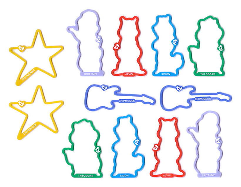 
	Alvin and the Chipmunks Ty Beanie Bandz
