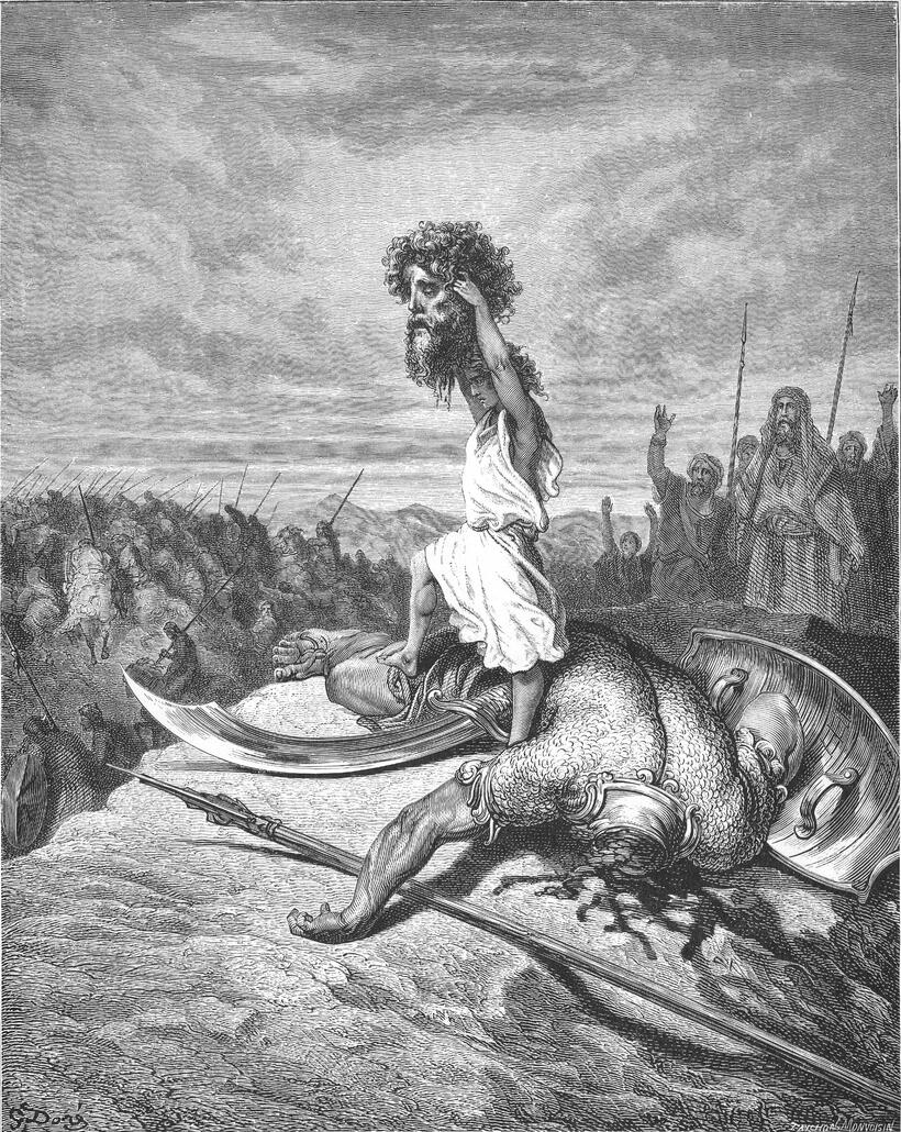 
	David and Goliath
