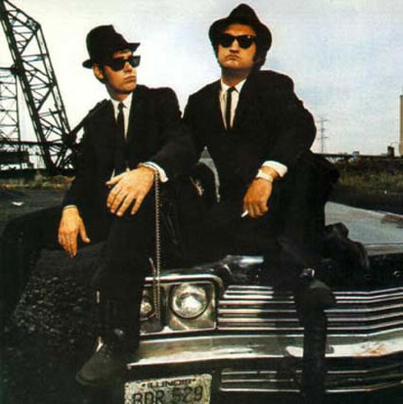 Dan Aykroyd and John Belushi in "The Blues Brothers"