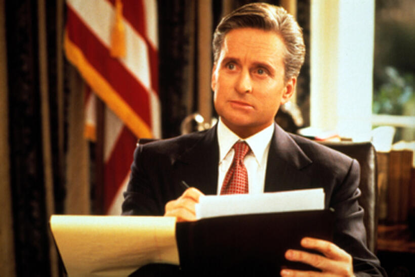 
	Michael Douglas as Andrew Shepherd - The American President
