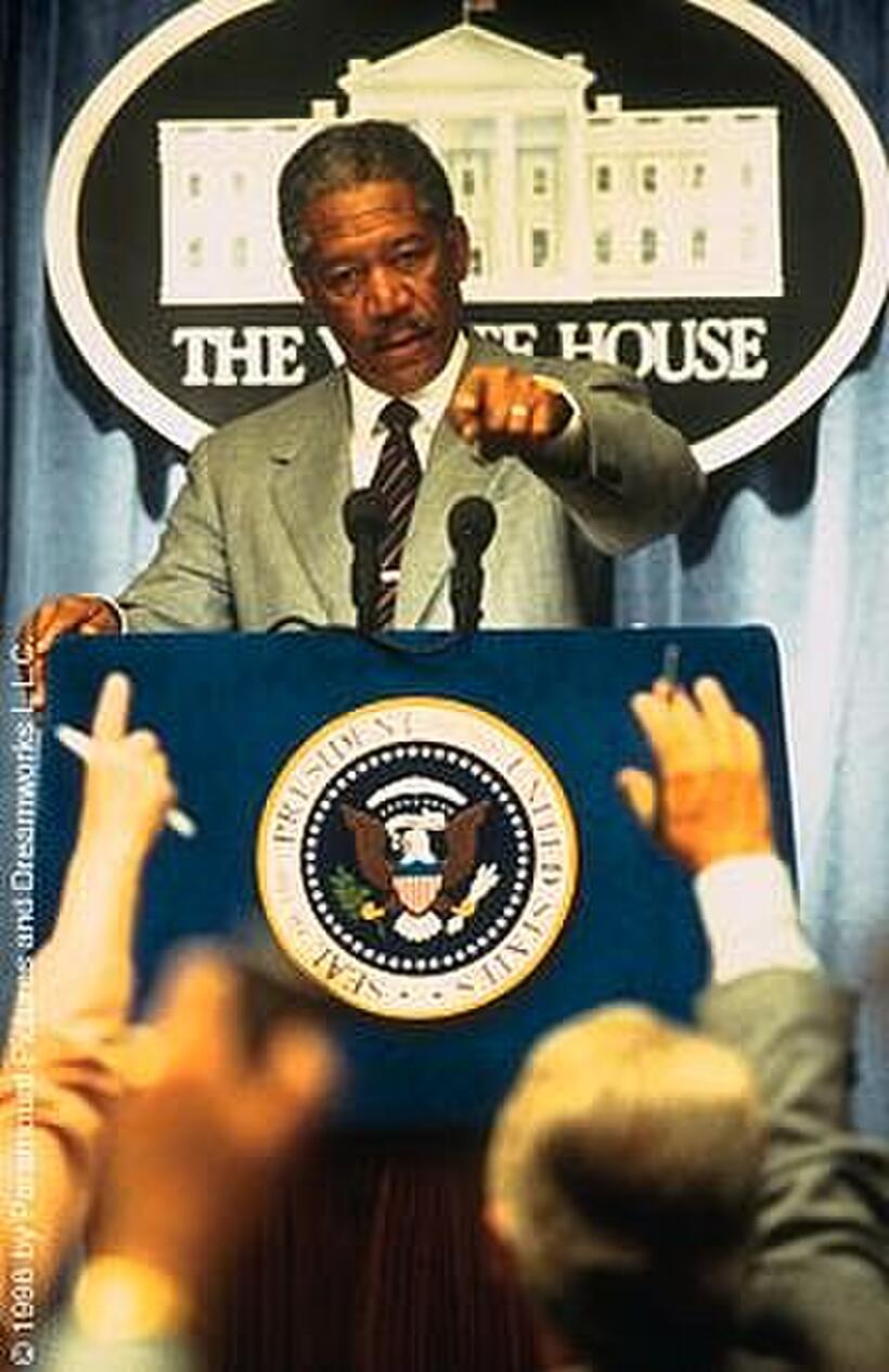 
	Morgan Freeman as Tom Beck &ndash; Deep Impact
