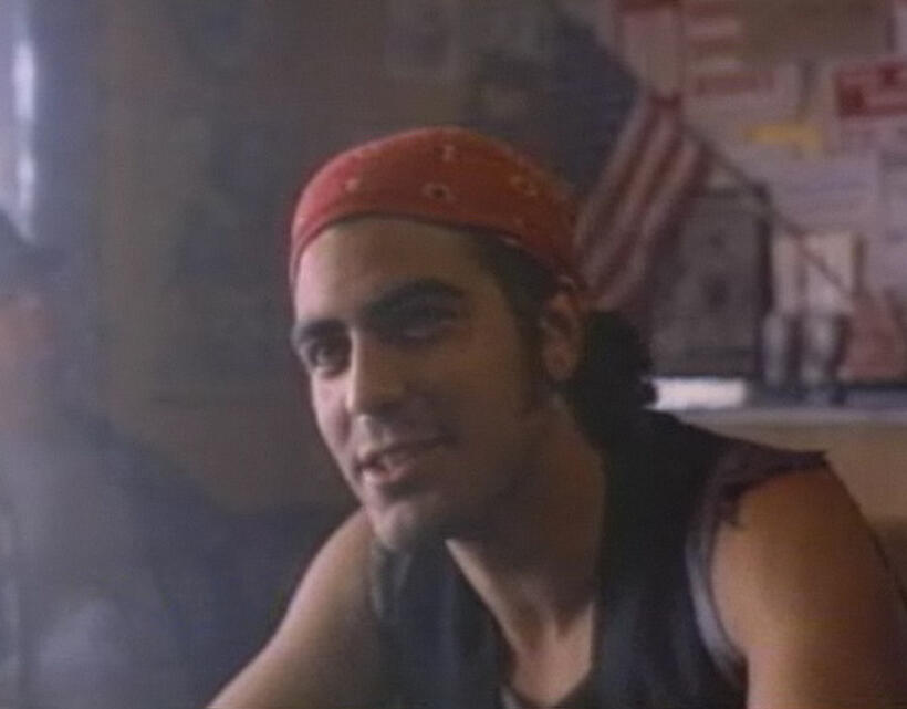 George Clooney in "Red Surf" (1990)