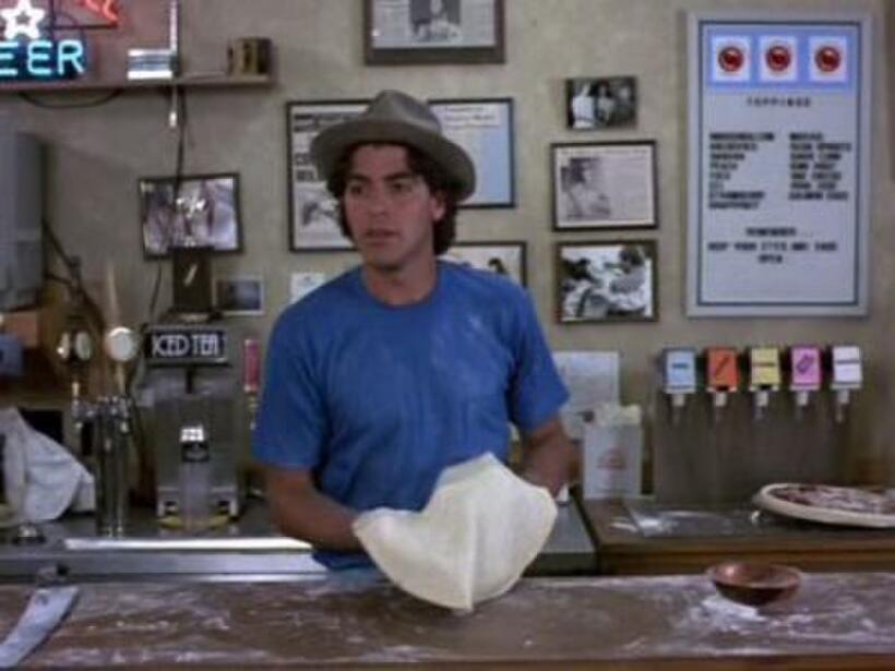 George Clooney in "Return of the Killer Tomatoes!" (1988)