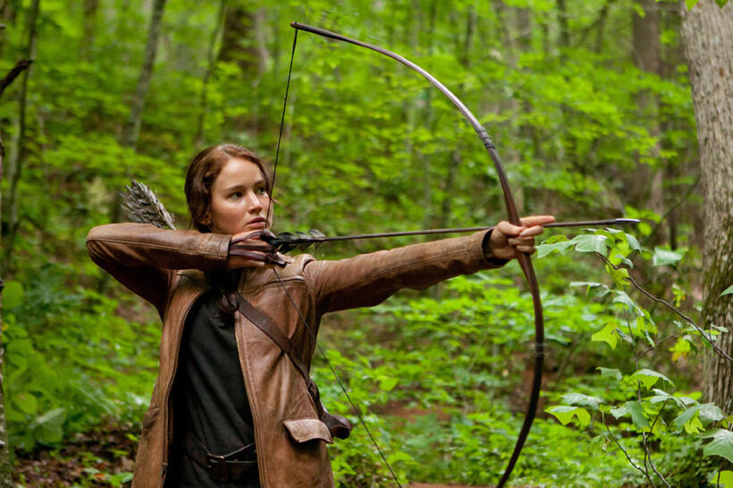 Jennifer Lawrence stars as Katniss Everdeen.