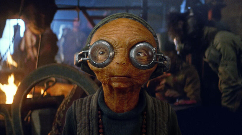 
	Lupita Nyong&rsquo;o Maz Kanata Star Wars the Force Awakens
