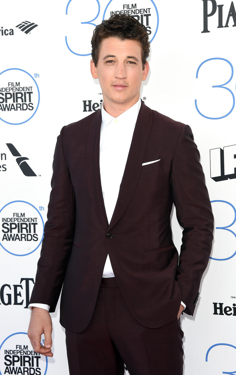 
	'Whiplash' star Miles Teller
