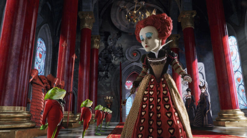 
	Helena Bonham Carter in Alice in Wonderland

