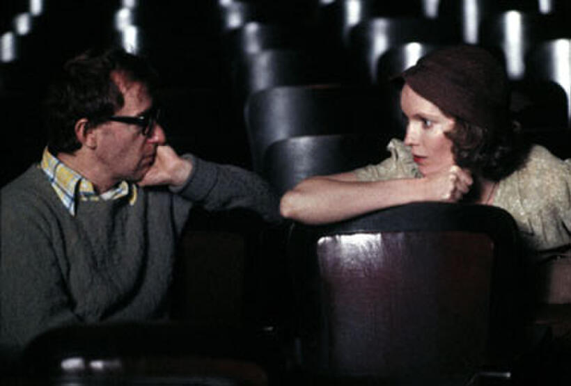 Woody Allen and Mia Farrow