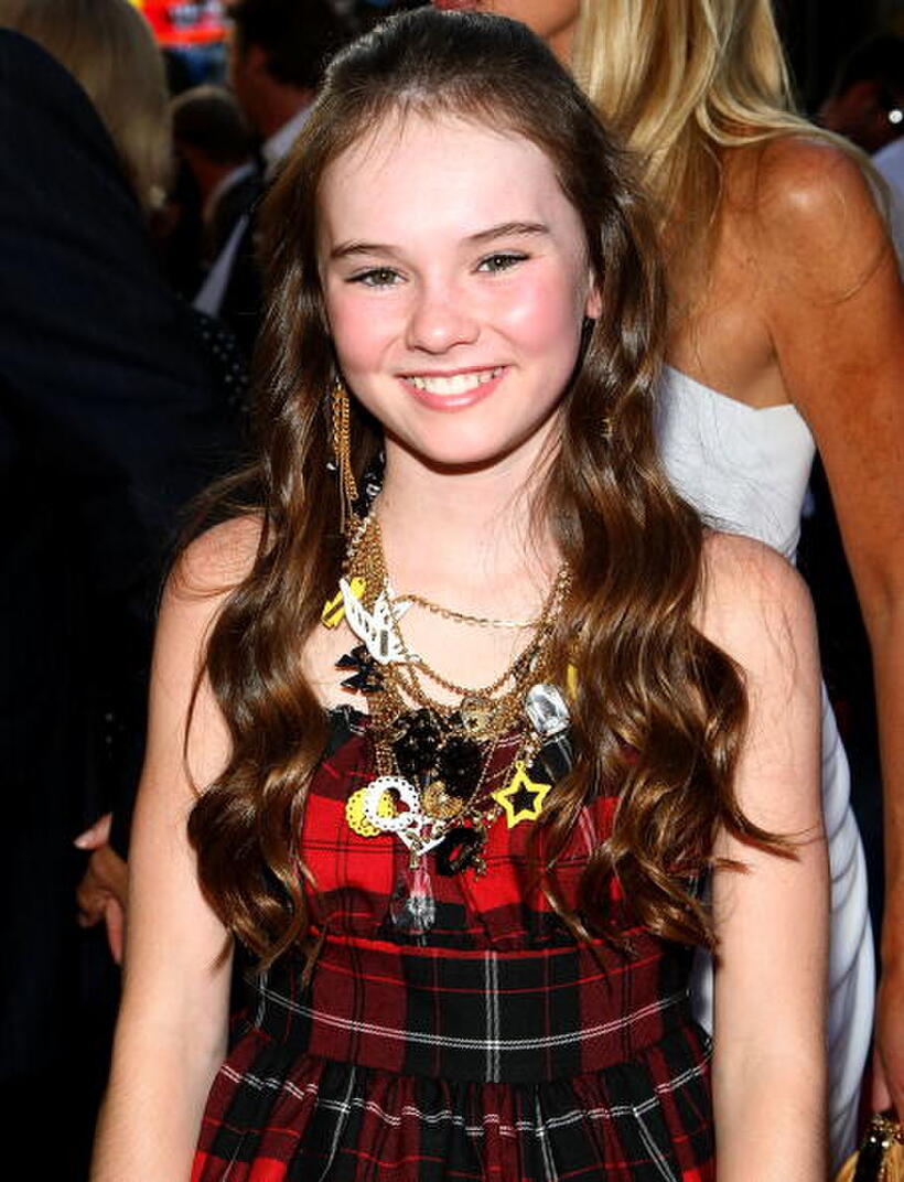 Madeline Carroll at the world premiere of "Swing Vote."