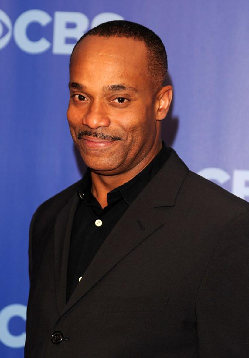 Rocky Carroll at the 2010 CBS UpFront.