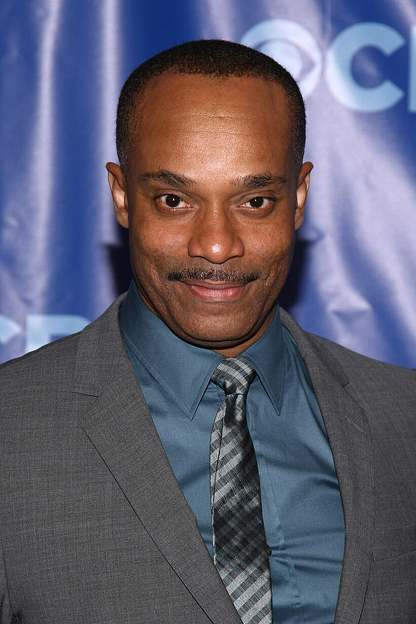 Rocky Carroll at the 2011 CBS Upfront in New York.