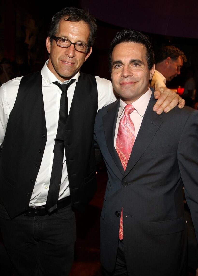 Kenneth Cole and Mario Cantone at the 9th Annual amfAR Honoring With Pride Celebration.