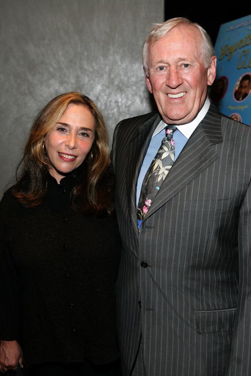 Len Cariou and Susan Seidelman at the premiere for "Boynton Beach Club."