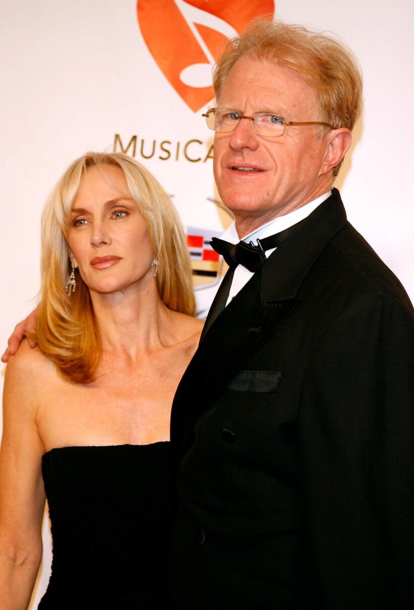 Rachelle Carson and Ed Begley Jr. at the 2007 MusiCares Person of the Year honoring Don Henley.