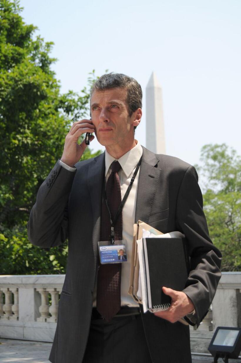 Peter Capaldi as Malcolm in "In the Loop."