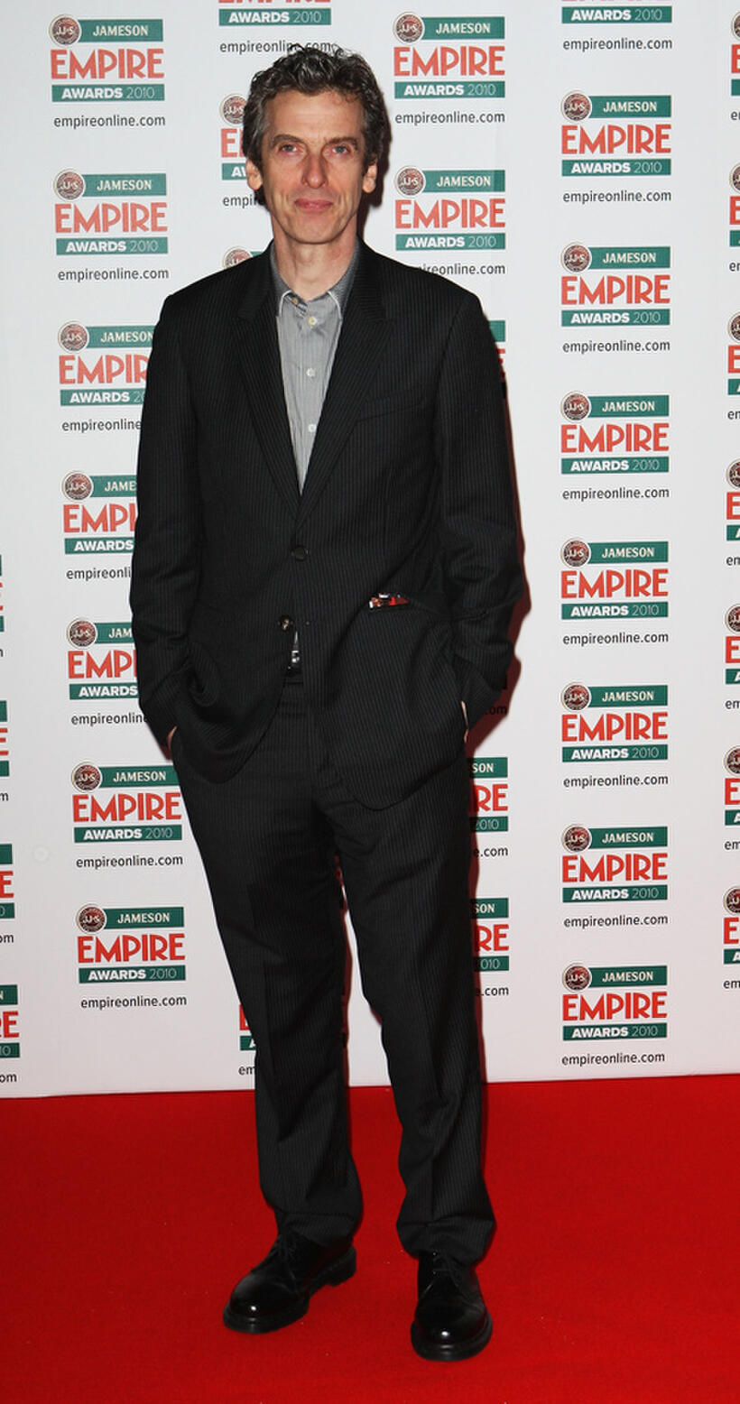Peter Capaldi at the Jameson Empire Film Awards in England.