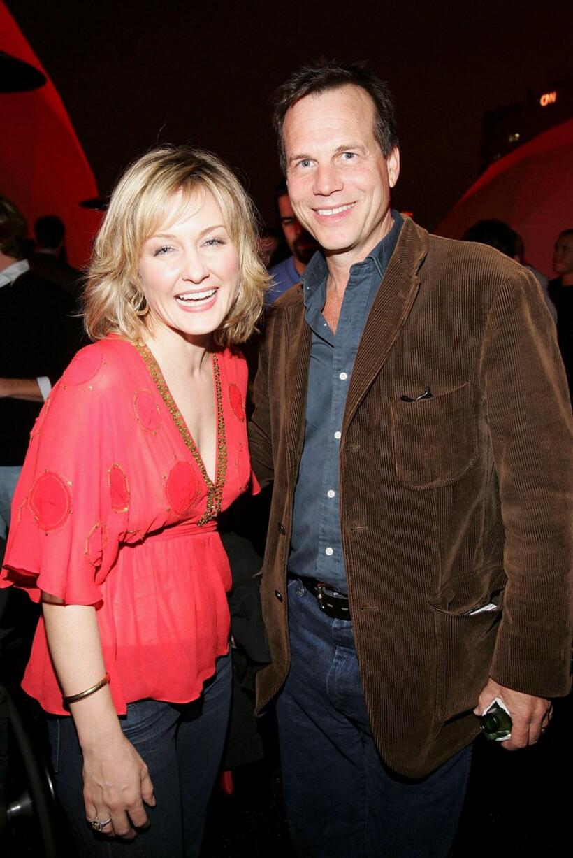 Amy Carlson and Bill Paxton at the after party of the premiere of "Aeon Flux."