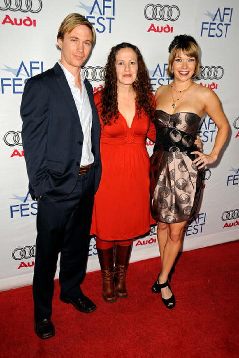 Cy Carter, Mo Perkins and Mary Elizabeth Ellis at the 2008 AFI Fest.