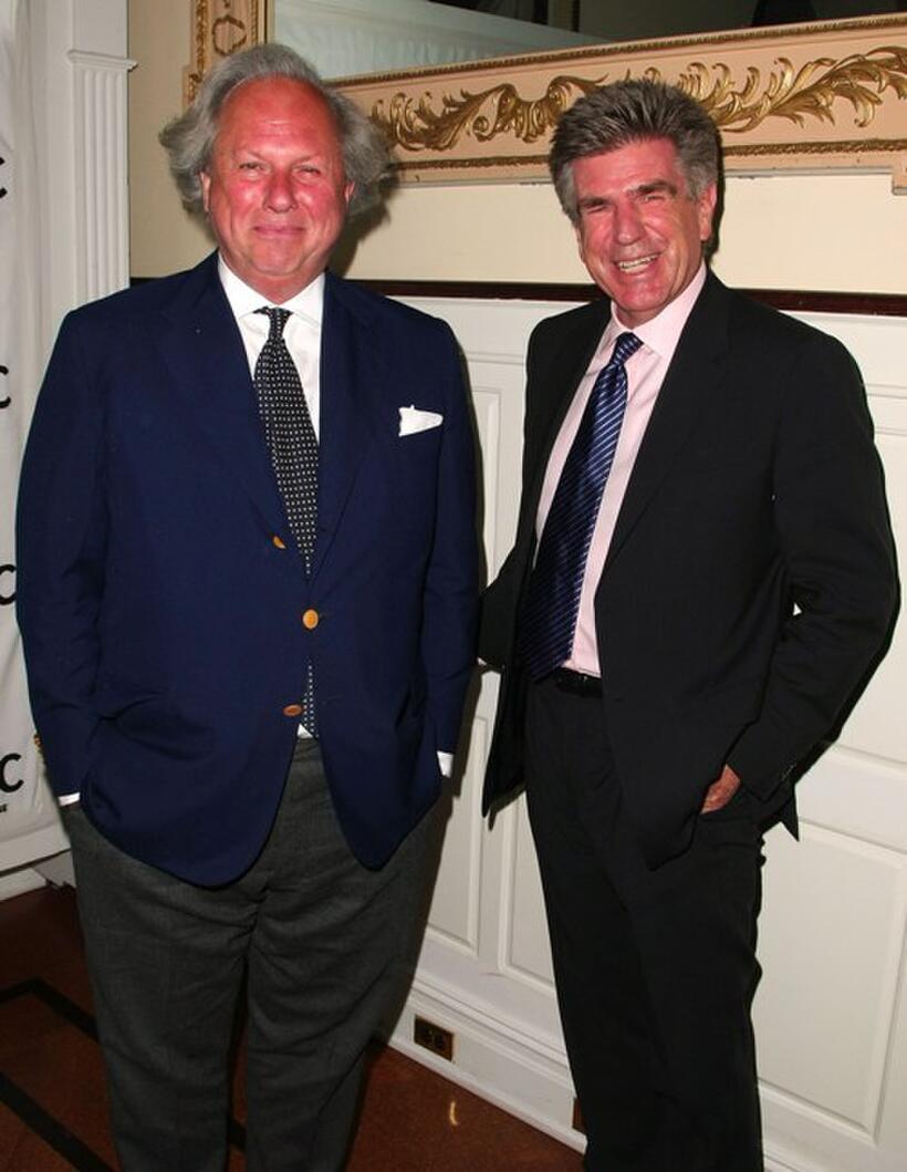 Graydon Carter and Tom Freston at the Natural Resources Defense Council's 11th Annual "Forces For Nature" Benefit.