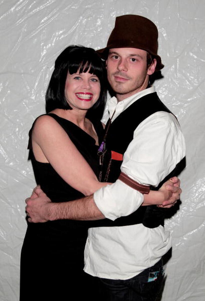 Twink Caplan and Scoot McNairy at the AFI FEST 2007.