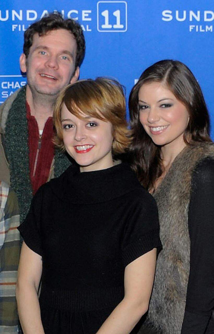 Sean Bridgers, Lauren Ashley Carter and Carlee Baker at the Utah premiere of "The Woman."