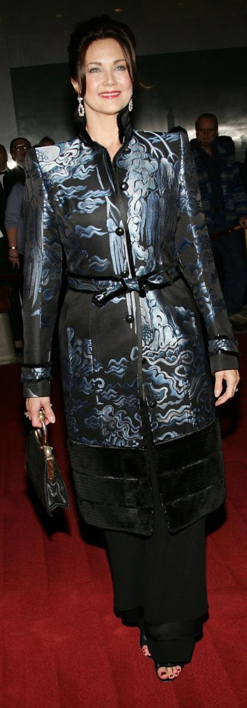 Lynda Carter at the 27th Annual Kennedy Center Honors Gala.