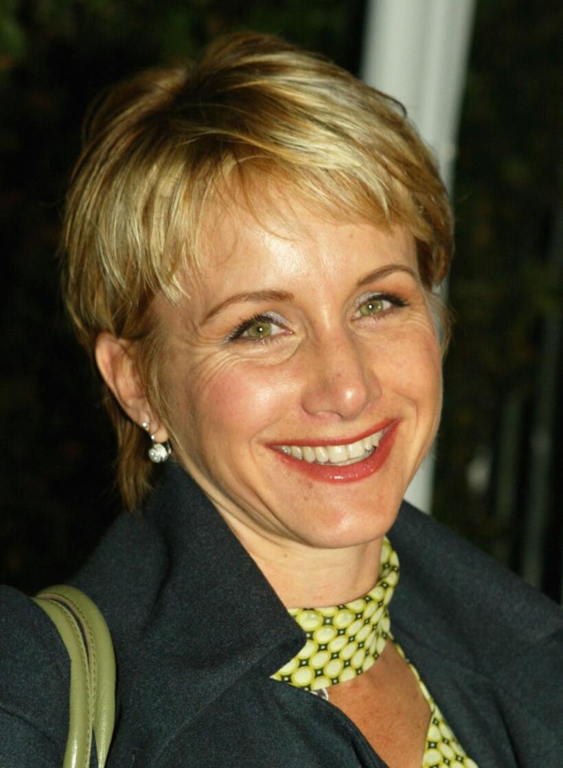 Gabrielle Carteris at the world premiere engagement of the one-woman play "Listen Closely."